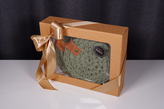 Mazie galda paliktņi - Eucalyptus Green